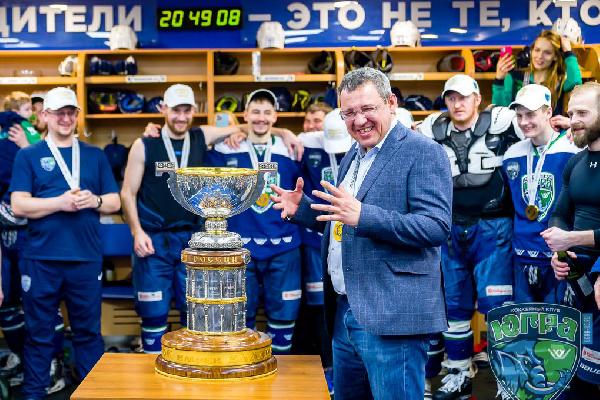 Василий Филипенко: «Радует, что «Югра» - стабильный лидер ВХЛ. Благодарны КХЛ, что замечает наши успехи»